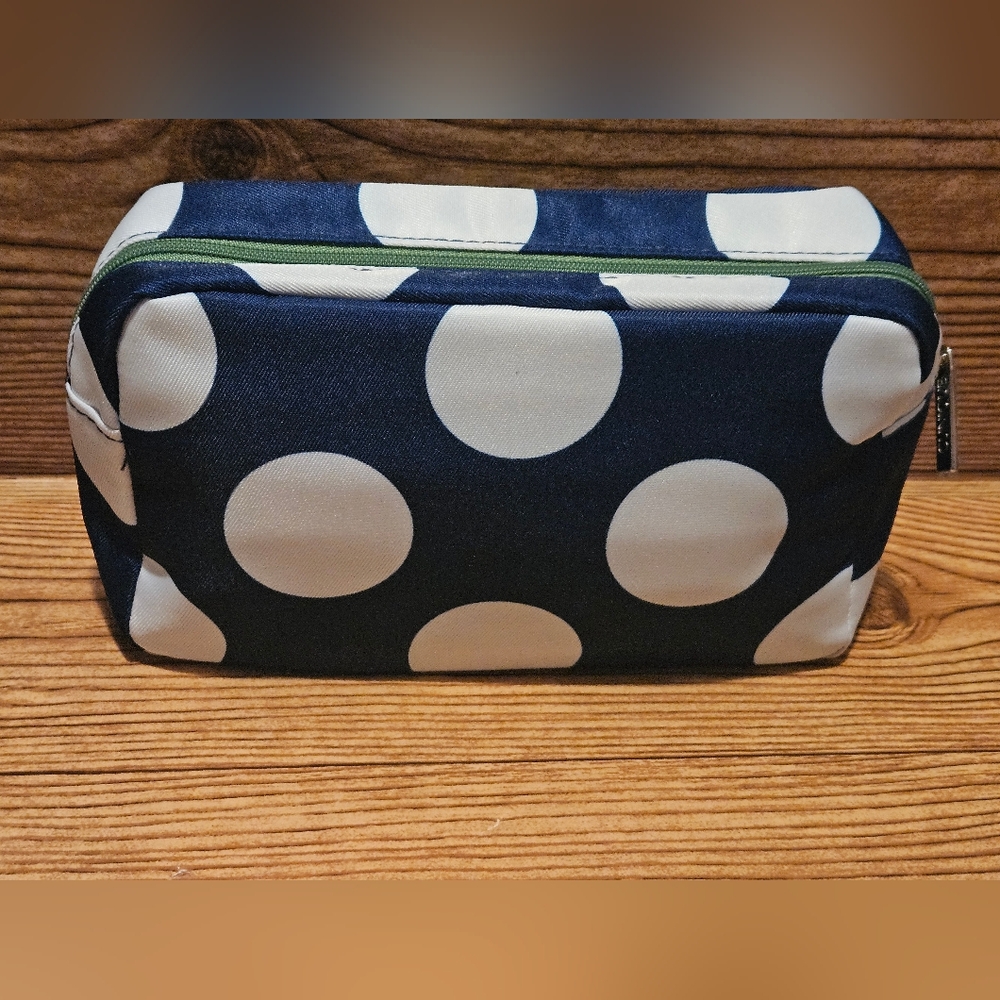 Clinique x Kate Spade Blue and White Cosmetic Set Lipstick & compact mirror NWOT - Picture 4 of 6